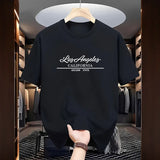 Men's 100% Cotton Casual Crew Tee