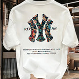 Men's summer printed T-shirt - High-quality, casual, versatile and trendy loose-fitting T-shirt — Jace Swimwear