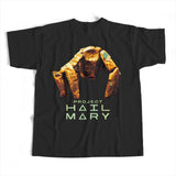 Mens T Shirt Project Hail Mary Print Summer Tee Harajuku Unisex Loose Fit Casual Streetwear Graphic Fashion Trend Hot Sale Cool