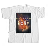 Mens T Shirt Project Hail Mary Print Summer Tee Harajuku Unisex Loose Fit Casual Streetwear Graphic Fashion Trend Hot Sale Cool