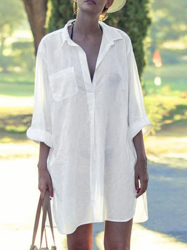 Jace batwing sleeve kimono cover-up dress for women beachwear