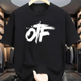 Men's Letter-Print Summer Tee