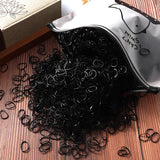 Colorful beach hair ties set assorted colors for women