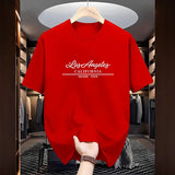 Men's 100% Cotton Casual Crew Tee