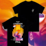 Mens Clothes Tee Shirt Homme Graphic T-Shirts Men Tshirt for Men Ropa Hombre PNL Album French Rap Singer Printed Short Sleeved