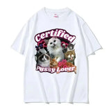 "Cat Lover" Funny Graphic T-Shirt