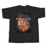 Mens T Shirt Project Hail Mary Print Summer Tee Harajuku Unisex Loose Fit Casual Streetwear Graphic Fashion Trend Hot Sale Cool