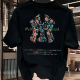 Men's Printed Loose-Fit Summer T-Shirt