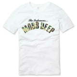 Mens Brand Fashion T-shirt Summer T Shirts Mobb Deep Mens Infamous on Red T-shirt Red Unisex Short Sleeve Male Casual Tee-shirt