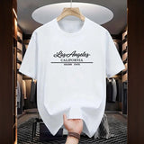 2026 Mens T-shirt 100% Cotton Casual O Neck Short Sleeve Outdoors Sports Jogging Man Clothes Summer y2k Comfortable T-shirt T